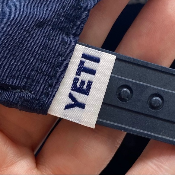 Yeti Hat Blue White Unisex Baseball Casual Womens Mens Adjustable Cap One Size - Picture 9 of 10